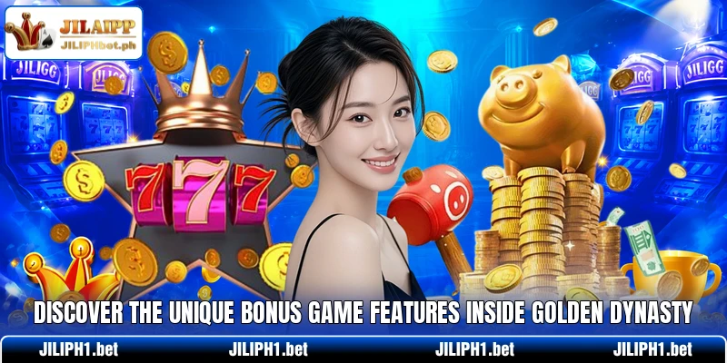 Discover the unique bonus game features inside Golden Dynasty