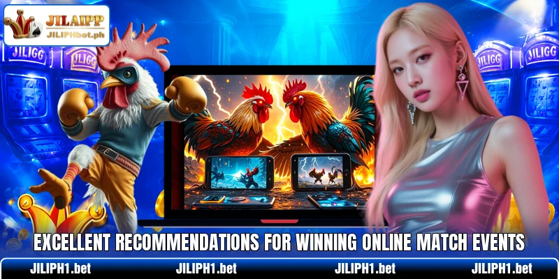 Excellent recommendations for winning online match events