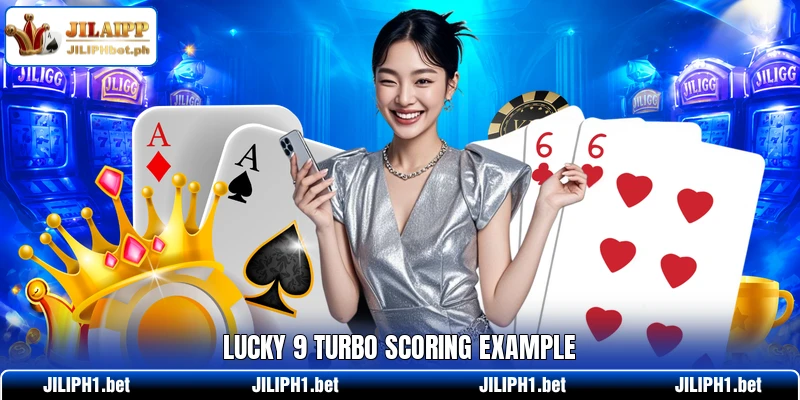 Lucky 9 Turbo scoring example