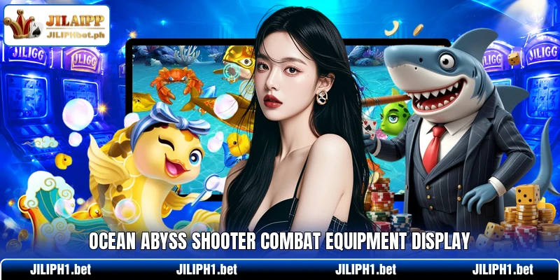 Ocean Abyss Shooter combat equipment display
