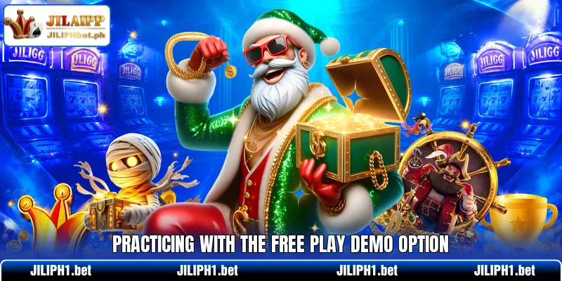 Practicing with the free play demo option