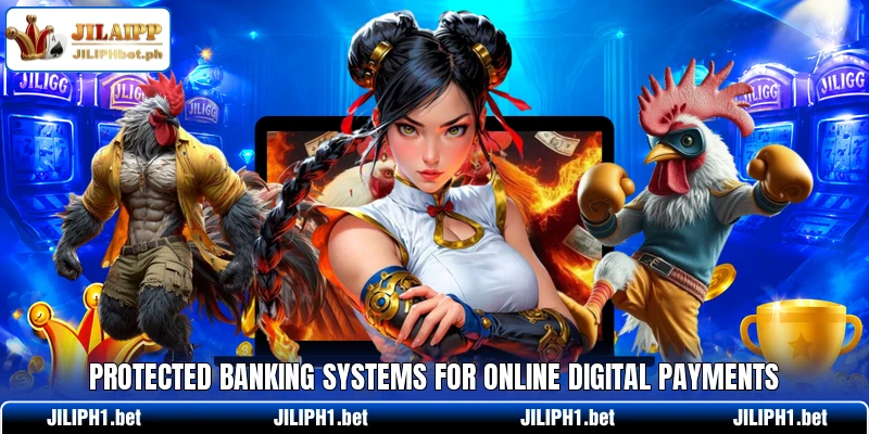 Protected banking systems for online digital payments