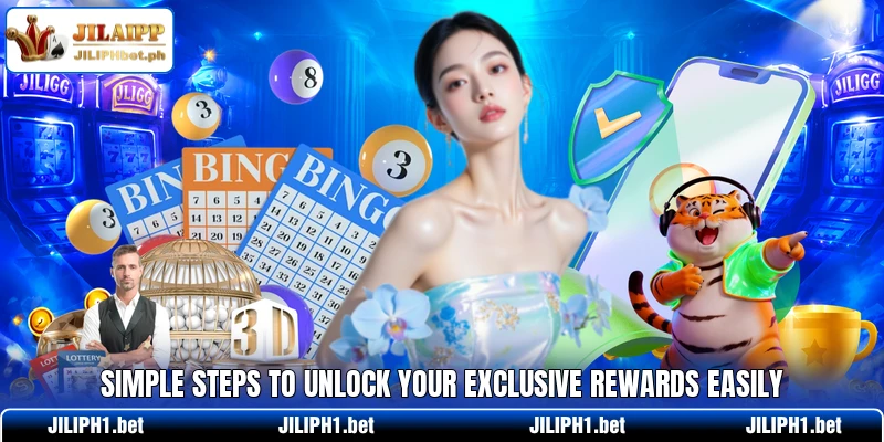 Simple steps to unlock your exclusive rewards easily