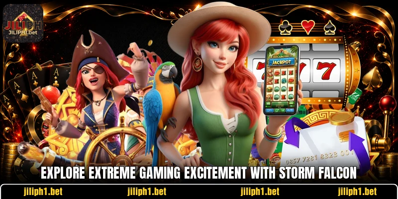 Explore extreme gaming excitement with Storm Falcon Explore extreme gaming excitement with Storm Falcon
