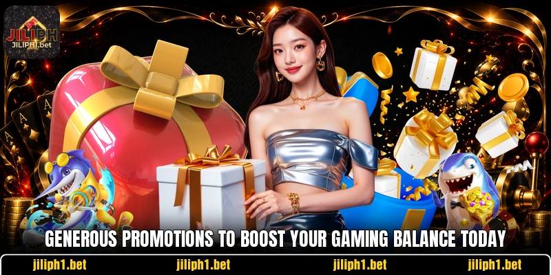Generous promotions to boost your gaming balance today Generous promotions to boost your gaming balance today