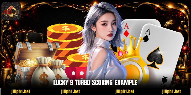 Lucky 9 Turbo scoring example