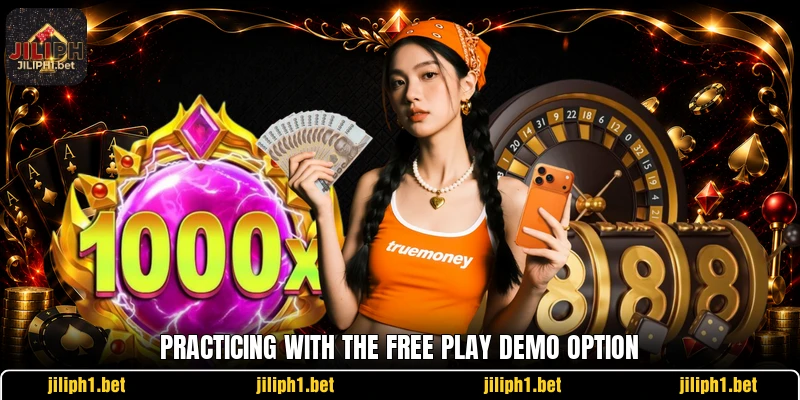 Practicing with the free play demo option