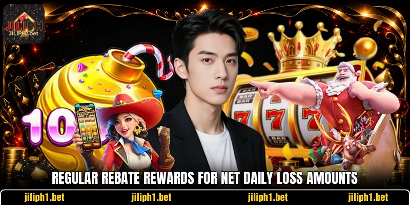 Regular rebate rewards for net daily loss amounts Regular rebate rewards for net daily loss amounts