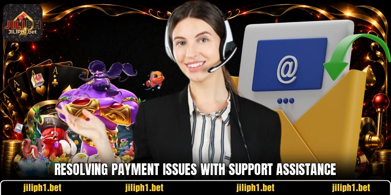 Resolving payment issues with support assistance