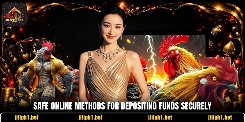 Safe online methods for depositing funds securely