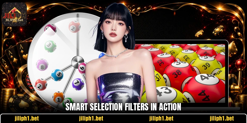 Smart selection filters in action Smart selection filters in action