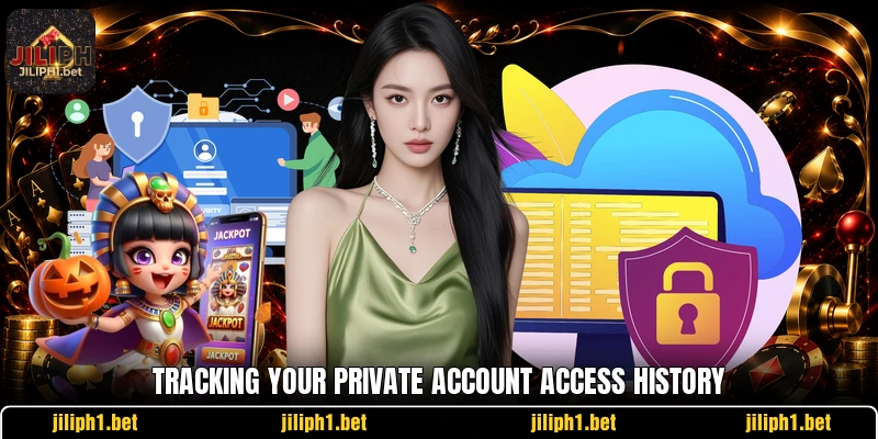 Tracking your private account access history Tracking your private account access history