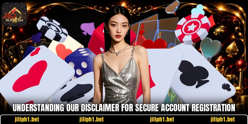 Understanding our disclaimer for secure account registration